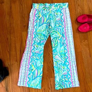Lilly Pulitzer thin pants size 14.